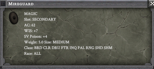 MIREGUARD item card
